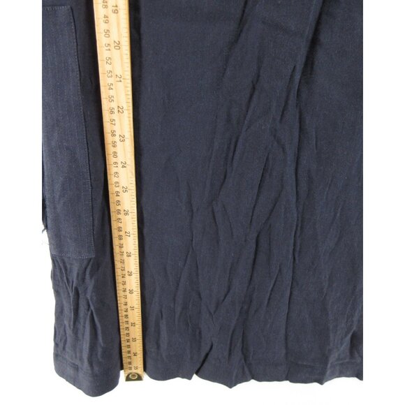 APC Dress Medium Rue Madame Paris Linen Blend Shift Boat Neck 38 * - Picture 4 of 12